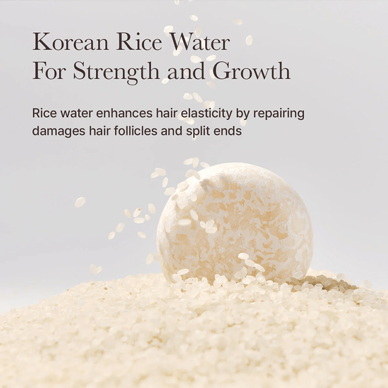 Korean Rice Water Shampoo Bar