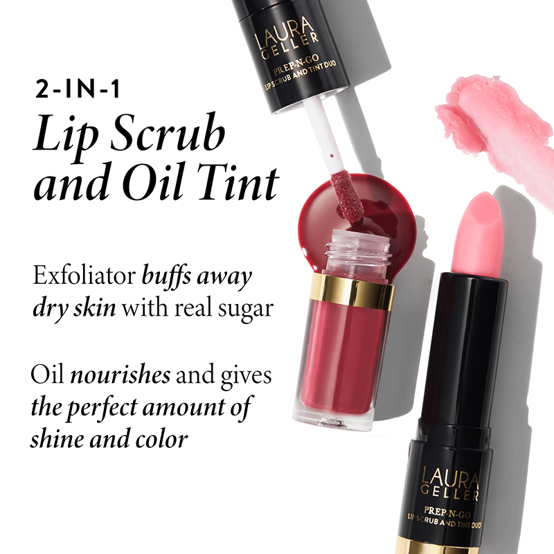 Prep-n-Go Lip Scrub and Tint Duo - Top Tier