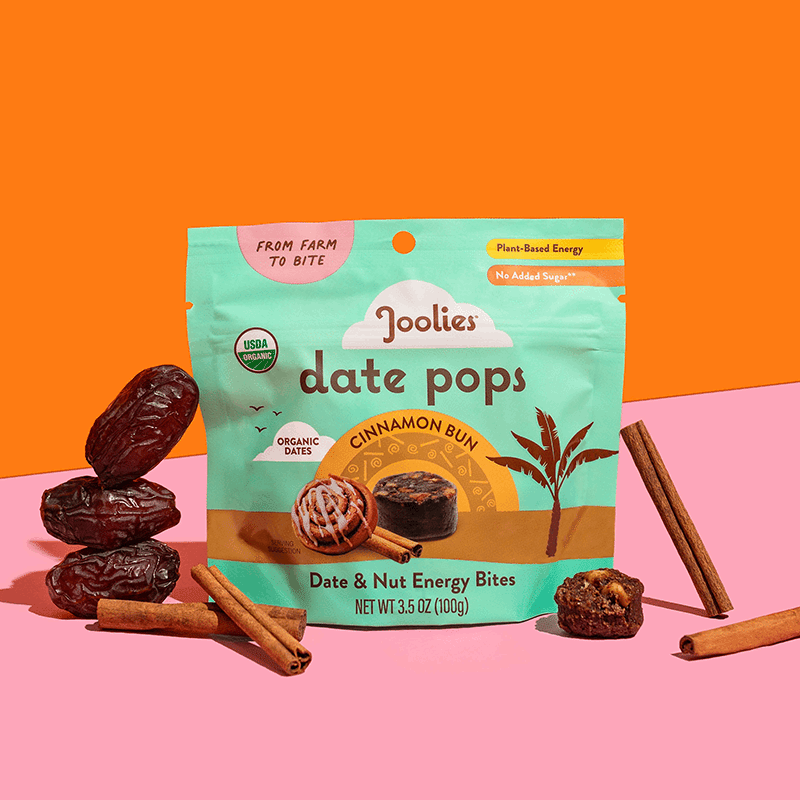 Organic Date Pops - Cinnamon Bun