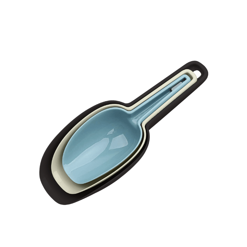 Plastic Kitchen Scoops (3 Pack)