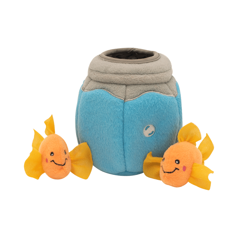 ZippyClaws Burrow - Fish in Bowl Cat Toy