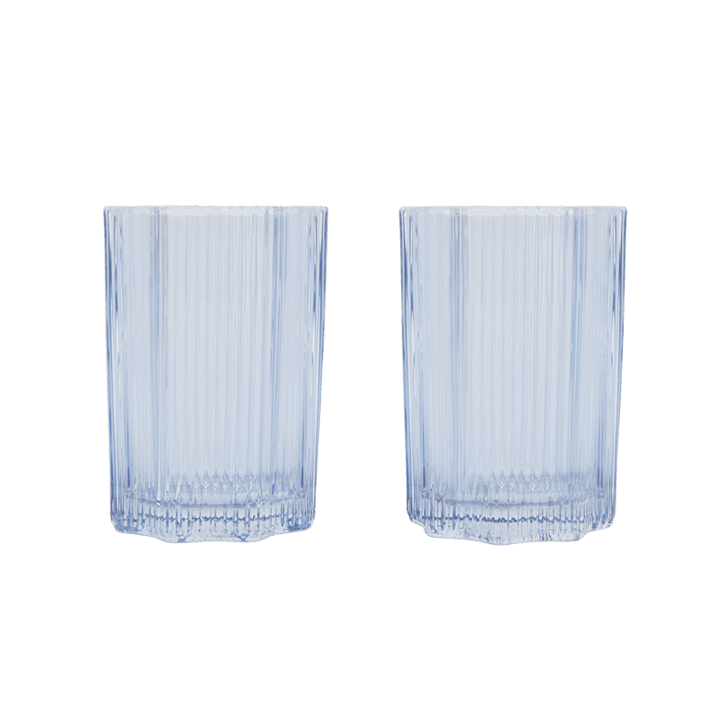 Ribbed Glasses (Set of 2)