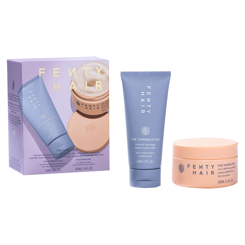 The Curl Crew Instant Damage Repair Treatment + Curl-Defining Set