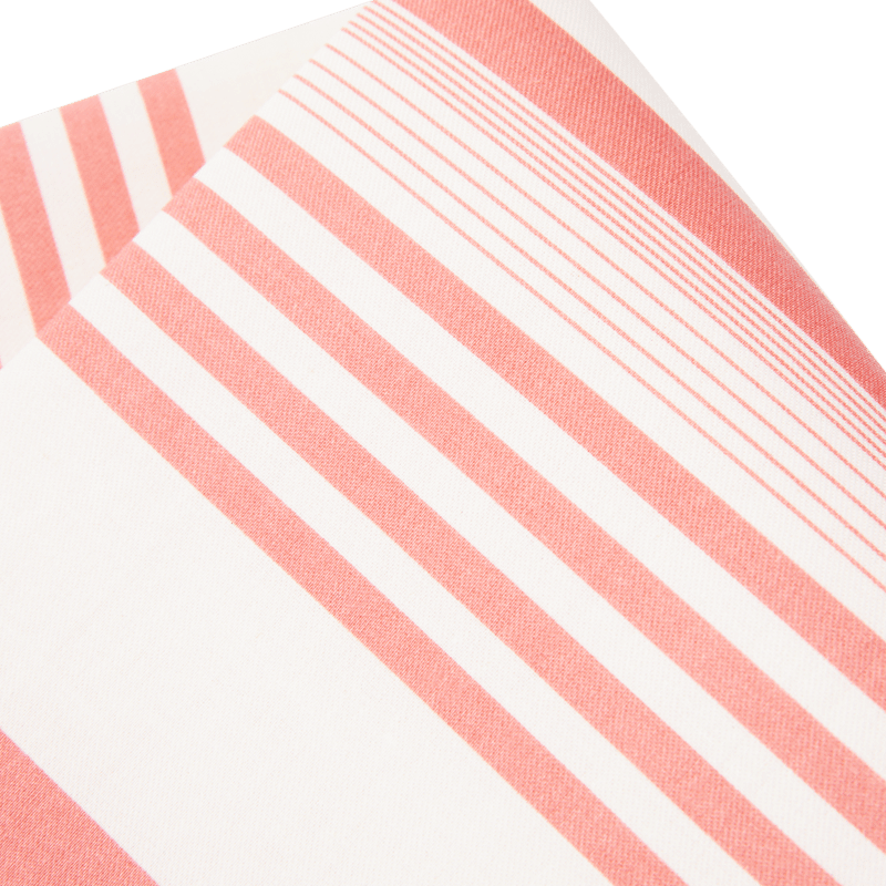 Guava Stripe Napkin Set