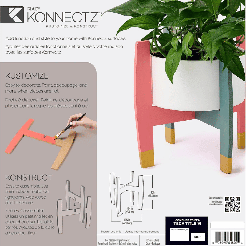 Reversible Plant Stand (4 Pack)