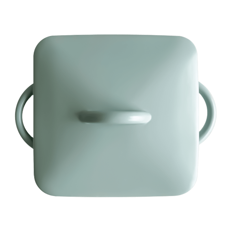 Square Baking Dish With Lid Palm