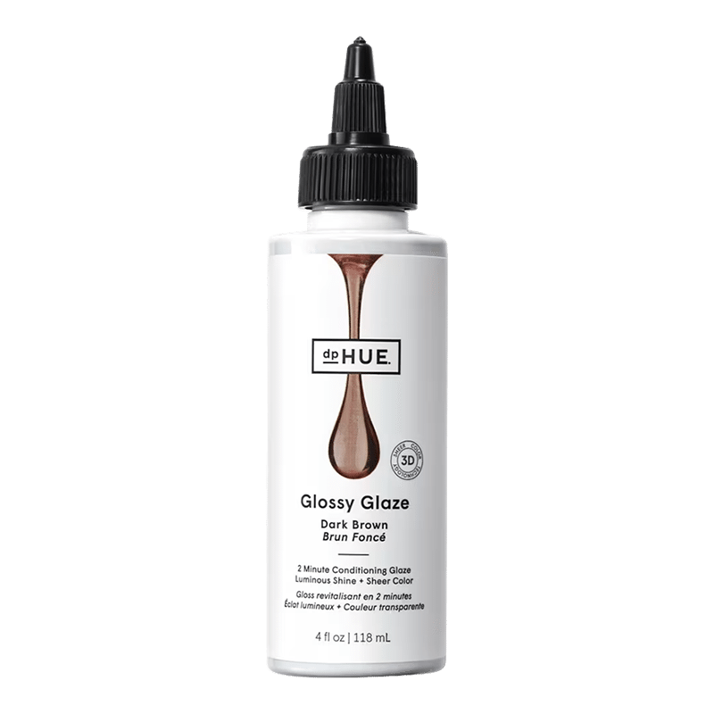 Glossy Hair Glaze - Dark Brown