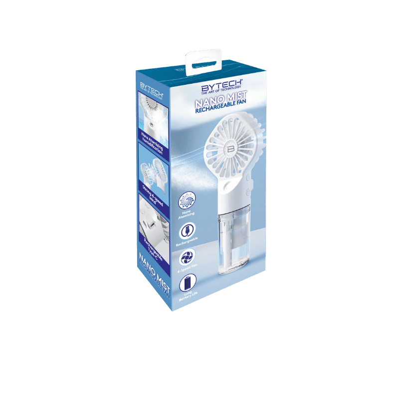 Handheld Rechargeable Misting Fan