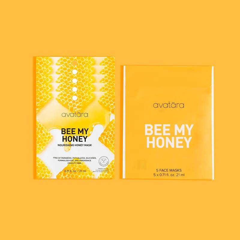 Bee My Honey Face Mask 5 Pack
