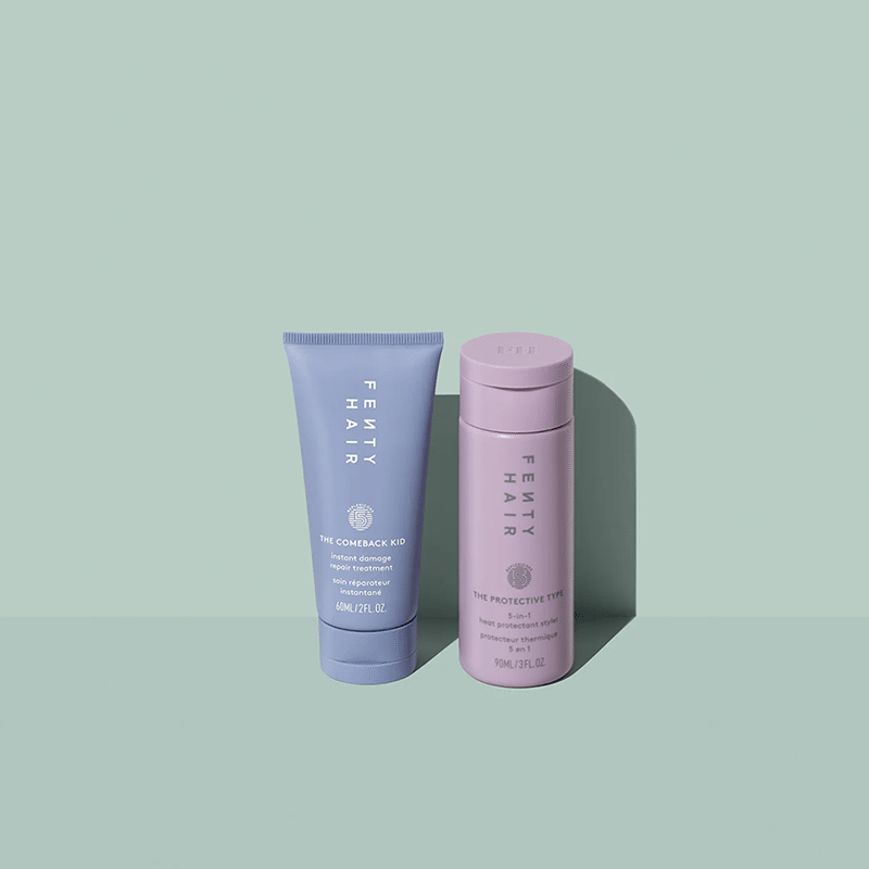 The Protection Posse Instant Damage Repair Treatment + Heat Protectant Set