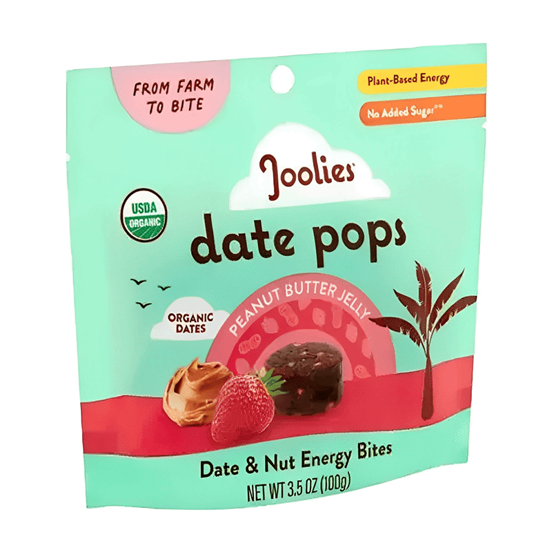 Organic Date Pops - Peanut Butter Jelly