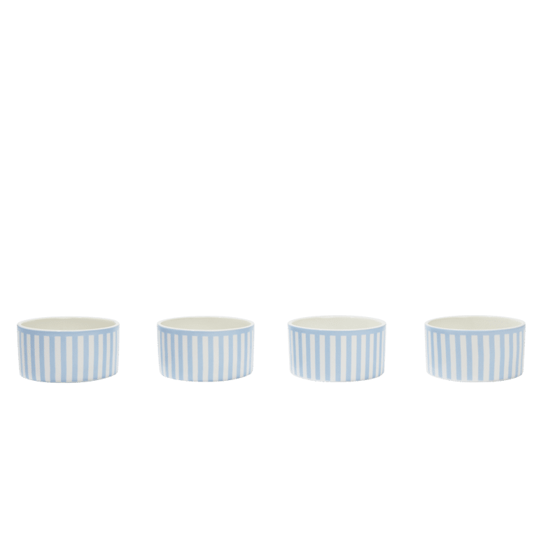 Sicily Stripe Set of 4 Dip Bowls