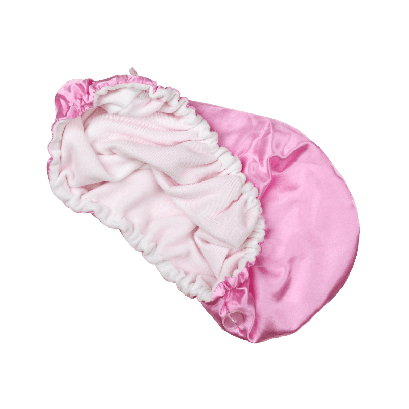 Very Necessary Satin Hair Towel (Pink)