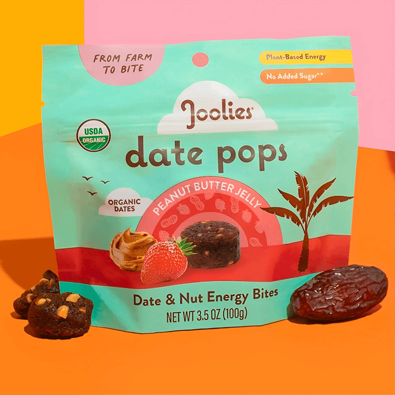 Organic Date Pops - Peanut Butter Jelly