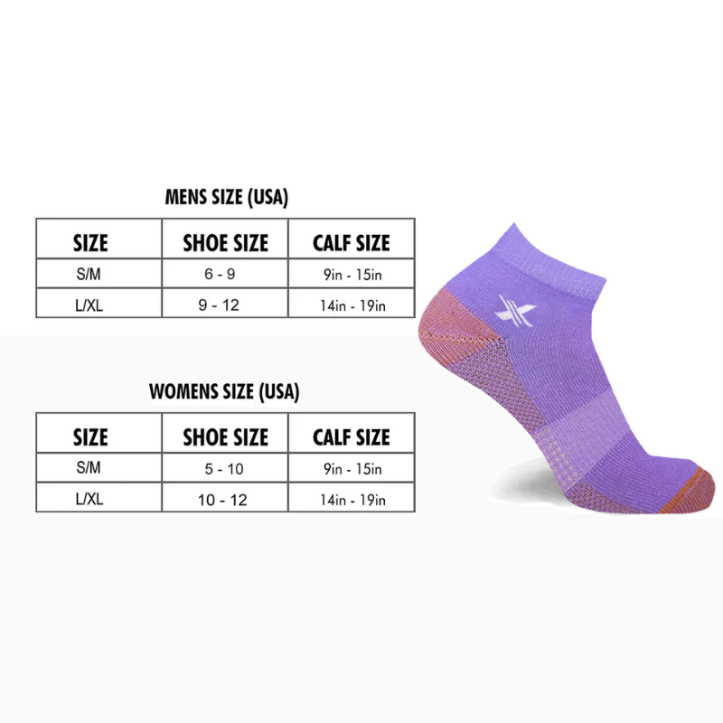 Copper Infused Ankle Compression Socks (3 Pack)
