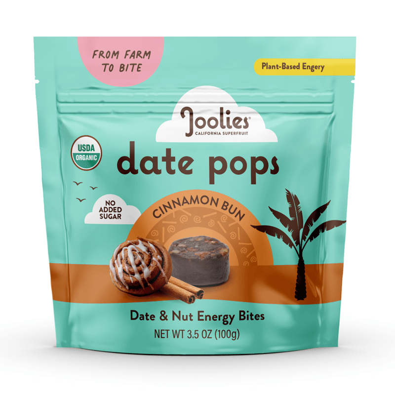 Organic Date Pops - Cinnamon Bun