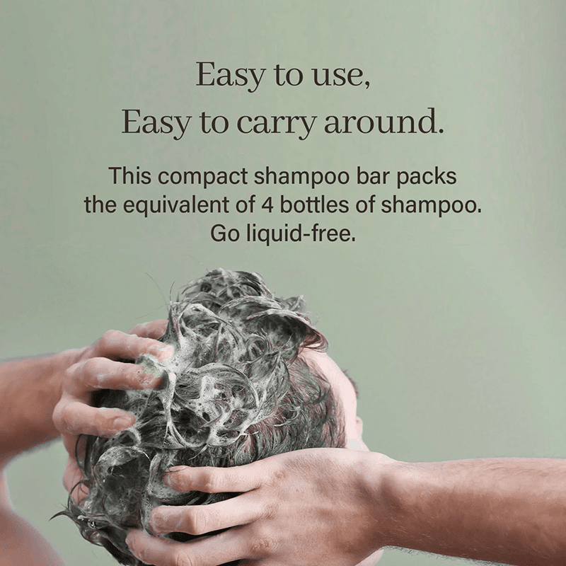 Go Green Hair Shampoo Bar