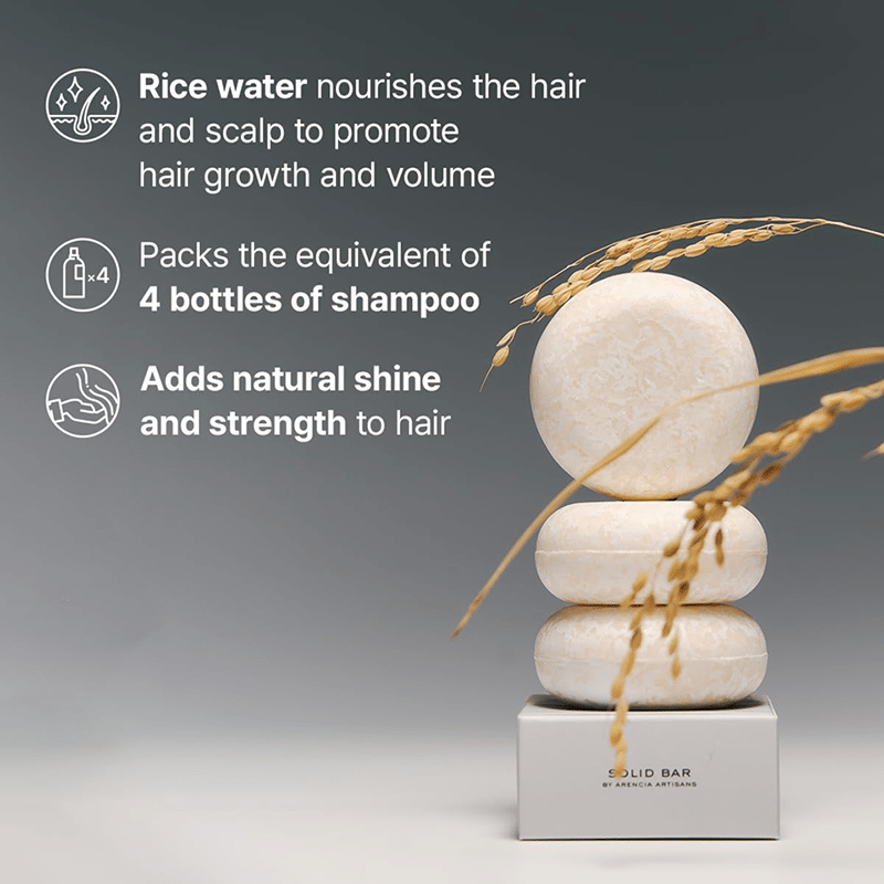 Korean Rice Water Shampoo Bar