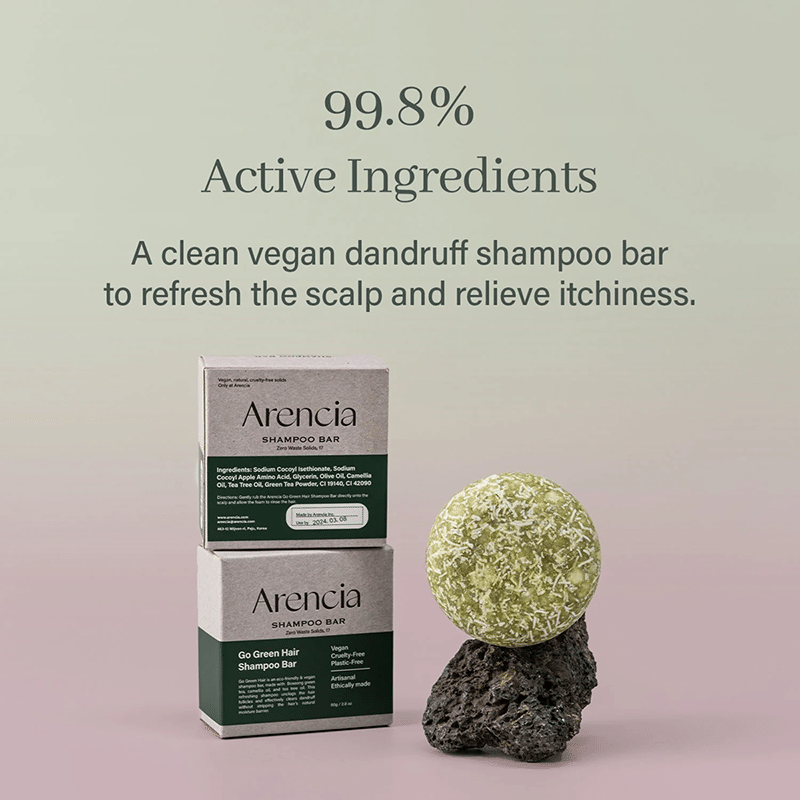 Go Green Hair Shampoo Bar