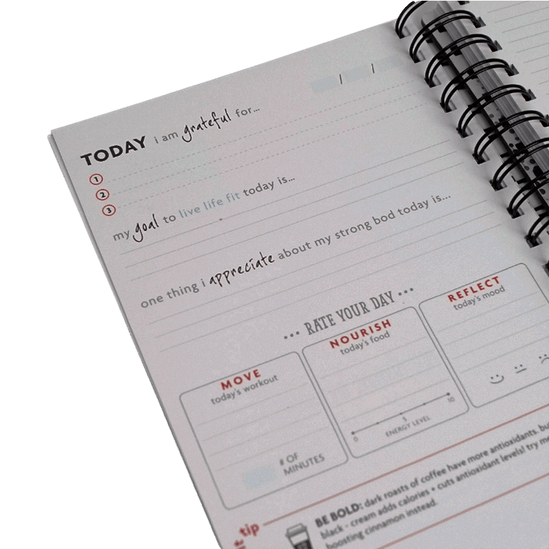 16 Week Fitness Journal (2 Pack)