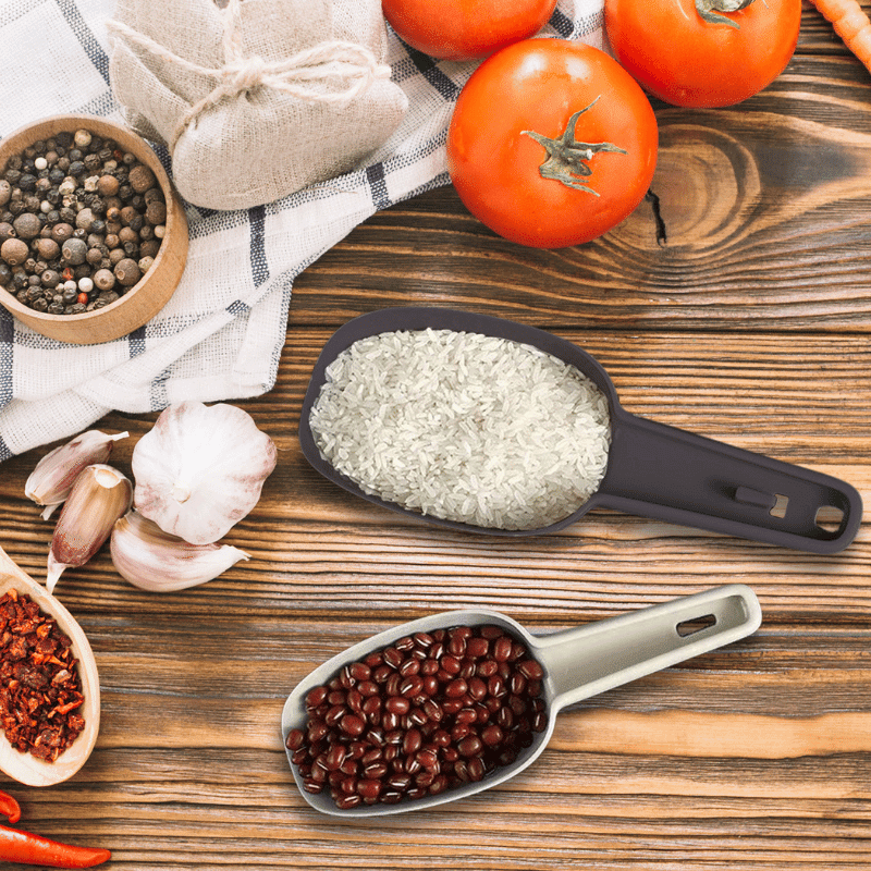 Plastic Kitchen Scoops (3 Pack)