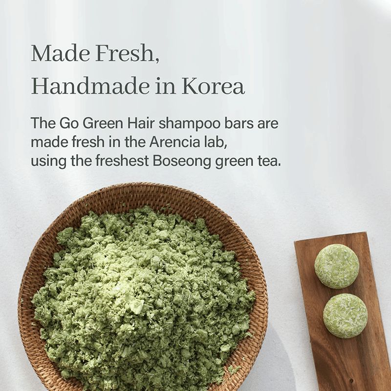 Go Green Hair Shampoo Bar