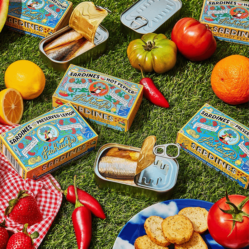 Sardines with Preserved Lemon