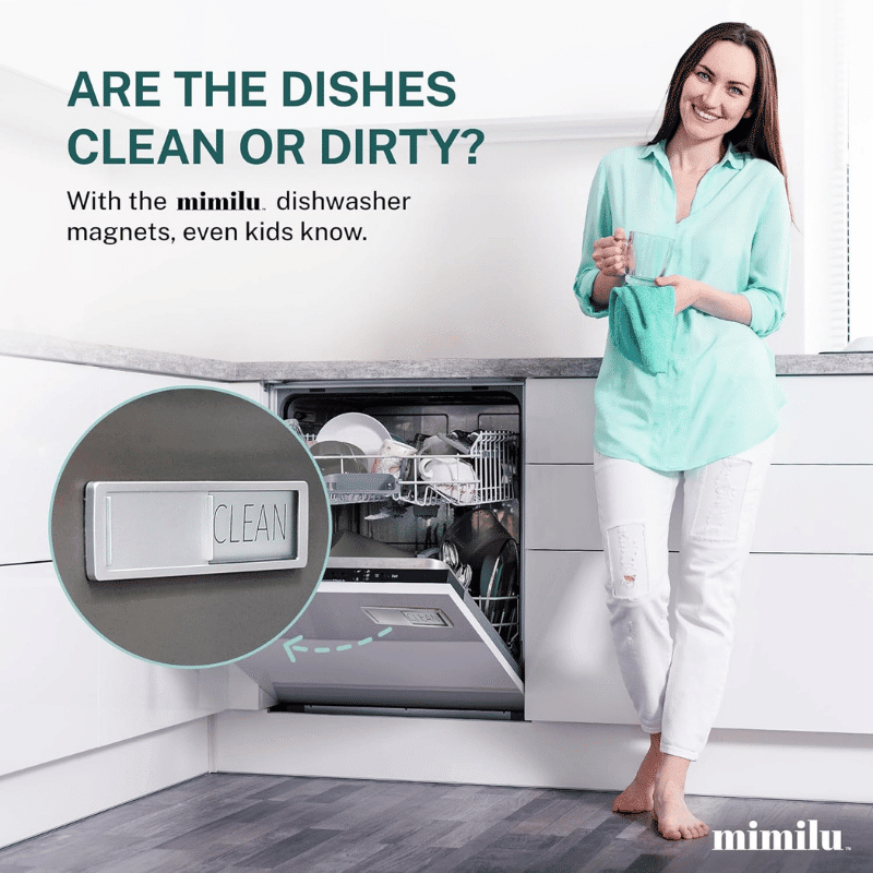 Dishwasher Magnet Clean/Dirty Sign