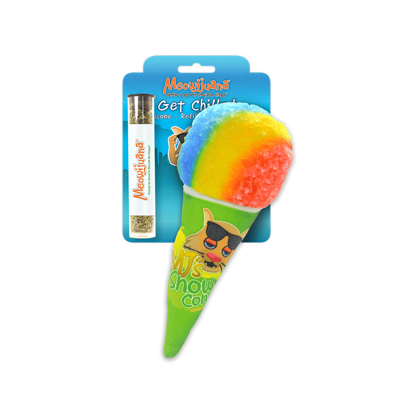 Get Chilled Snow Cone Refillable Cat Toy
