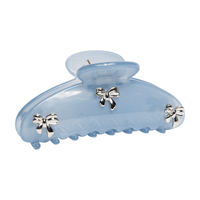 Jelly Claw Clip With Bow