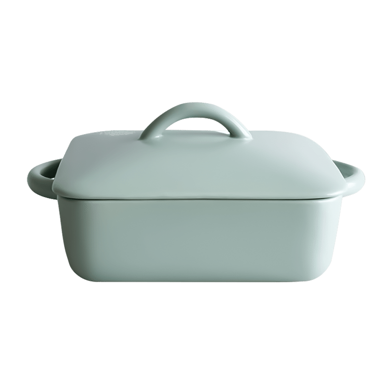 Square Baking Dish With Lid Palm