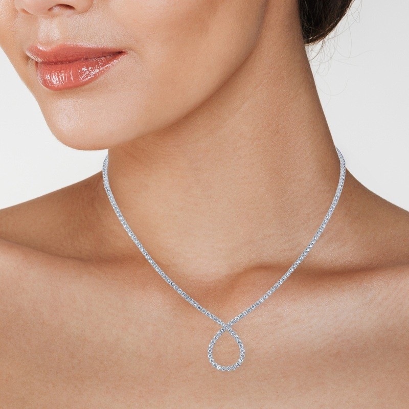 Infinity Loop Statement Necklace