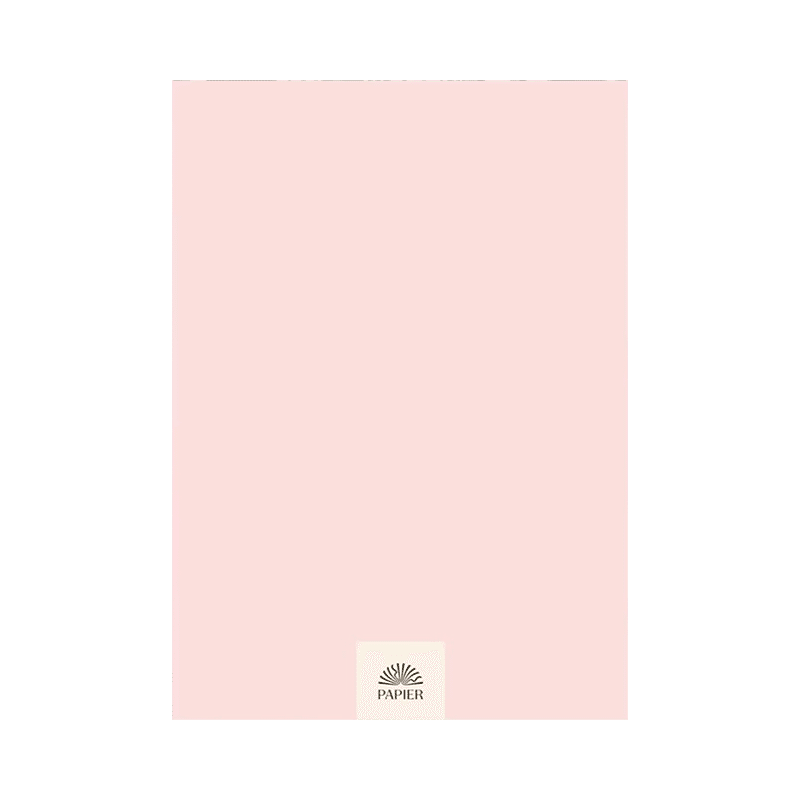 Joy Lined Notebook Pink