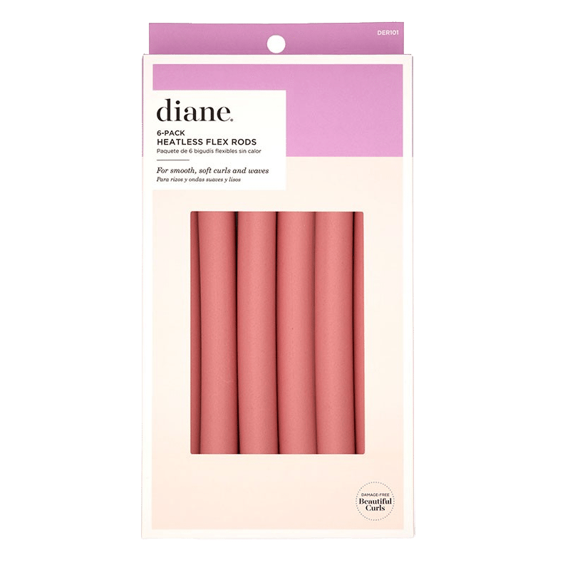 Heatless Flex Rods (6PK) (Dark Pink)