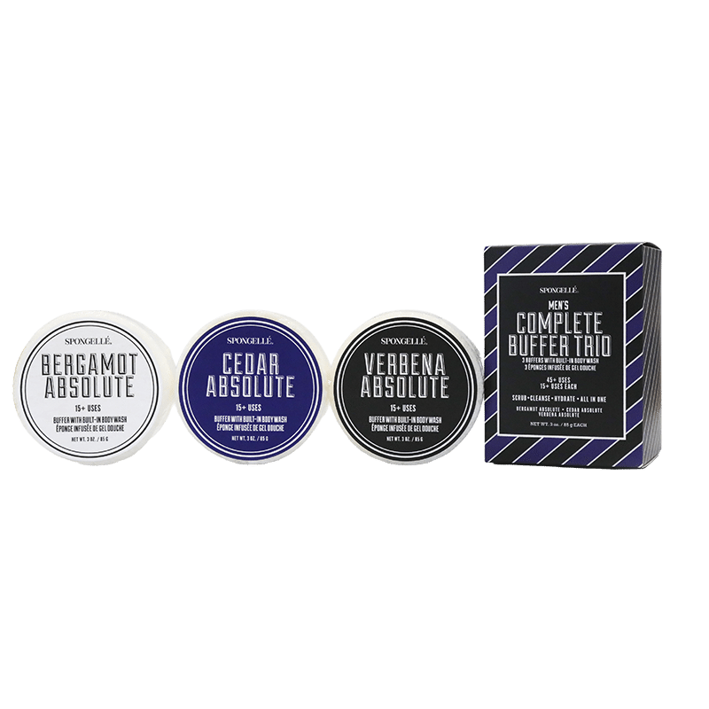 Trio of Mens Body Buffers