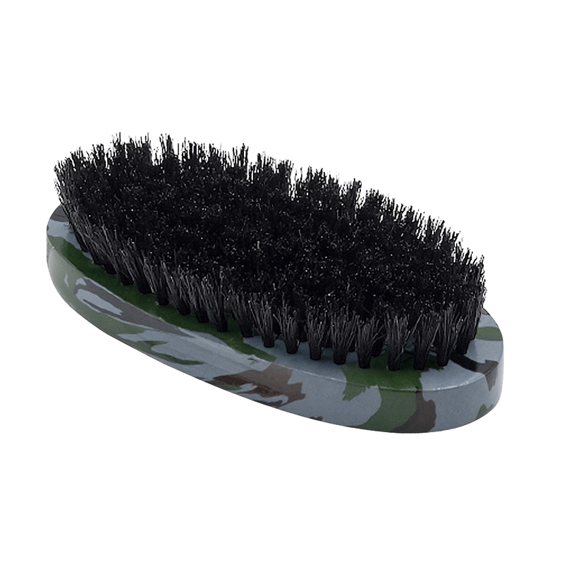 100% Soft Boar Brush- Military Camo