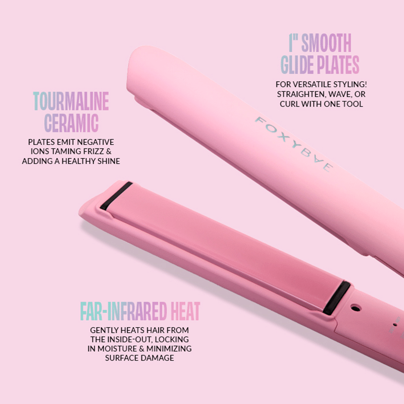 Party Pink 1" Flat Iron