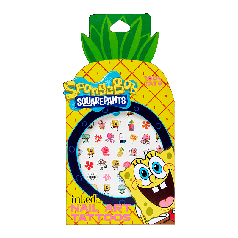 Spongebob: Pineapple Nail Art