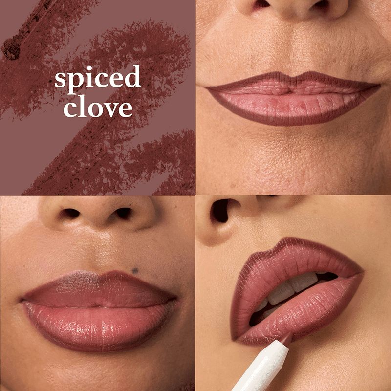 With a Trace Retractable Lip Liner - Nostalgic Neutral
