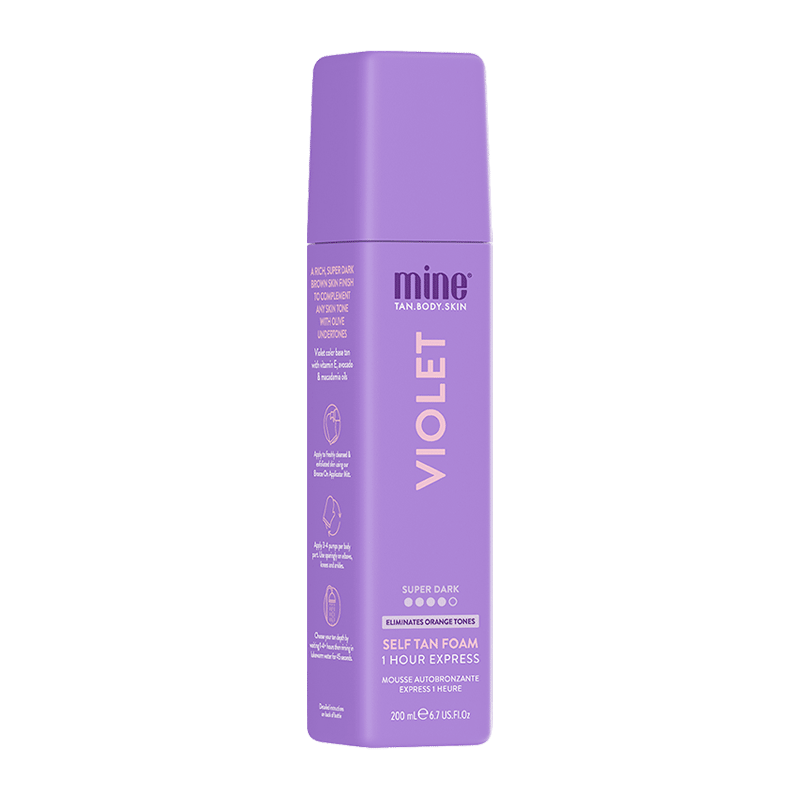 Violet Self Tan Foam