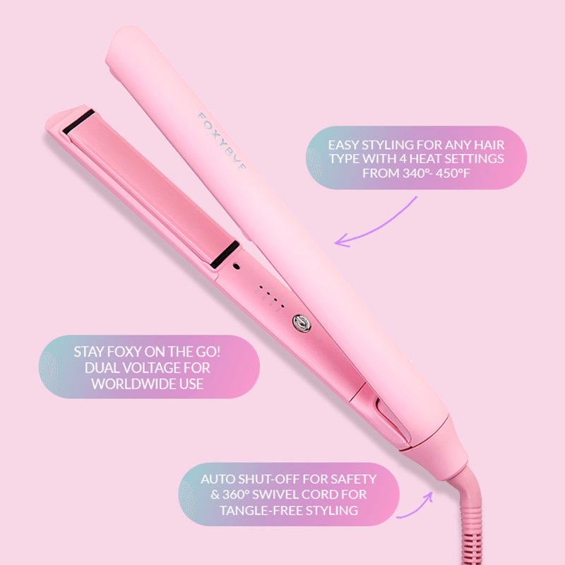Party Pink 1" Flat Iron