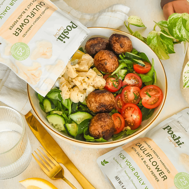 Steamed & Marinated Cauliflower