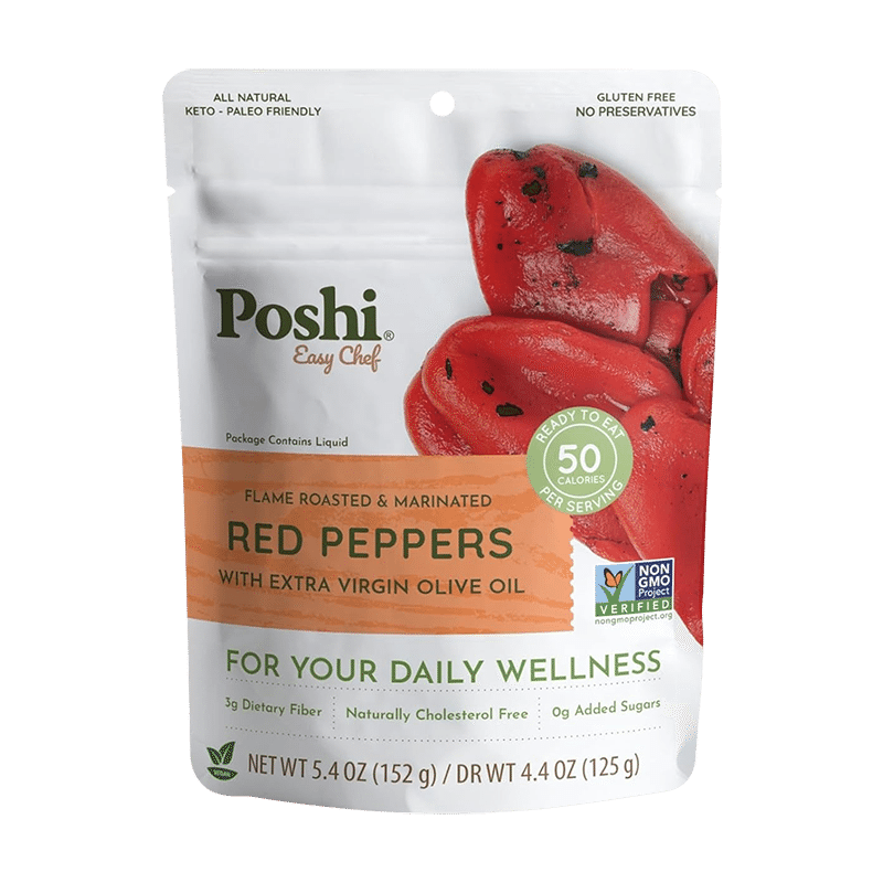 Marinated Roasted Red Peppers