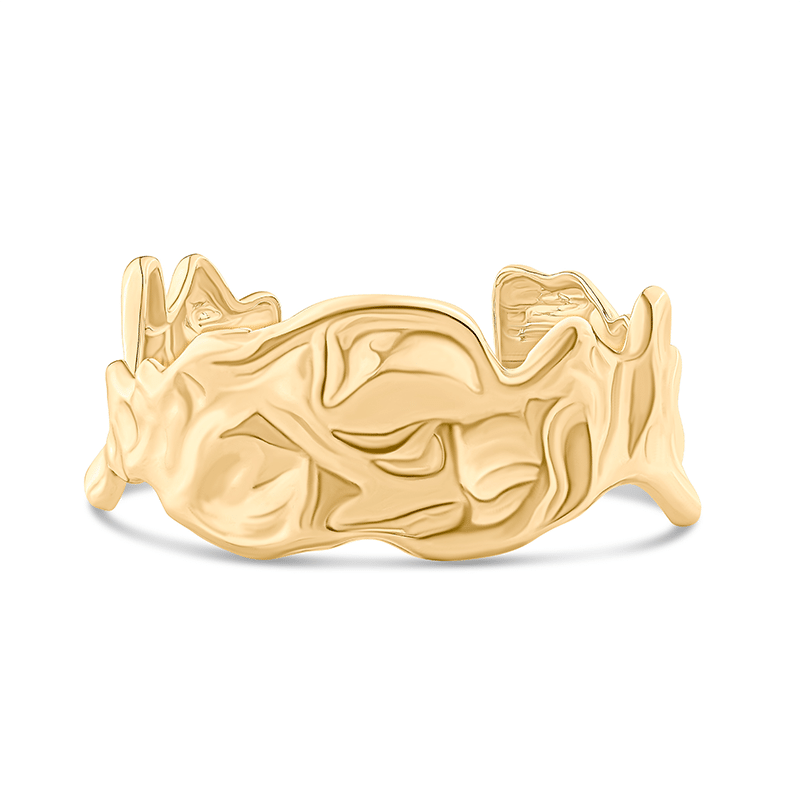 Organic Sculpted Cuff Bracelet