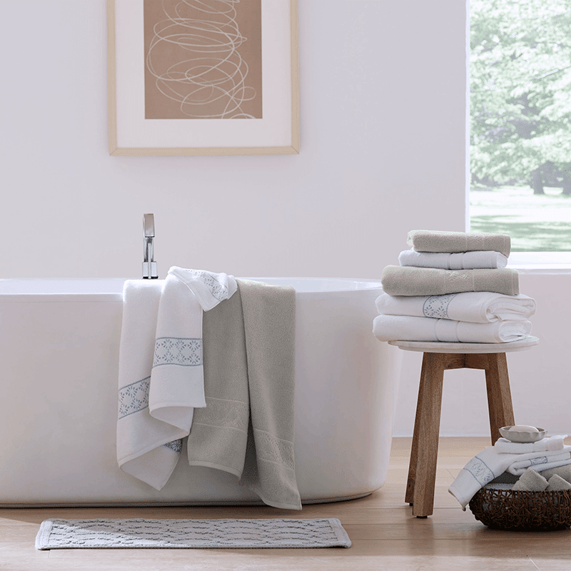 Grey Bath Mat