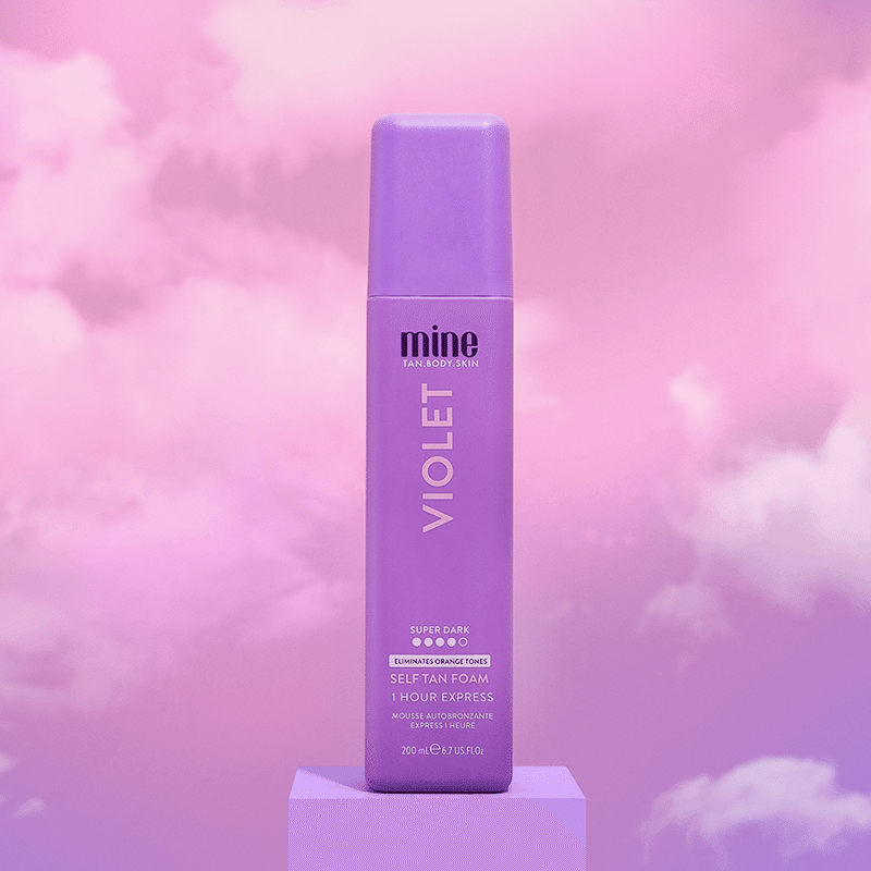 Violet Self Tan Foam