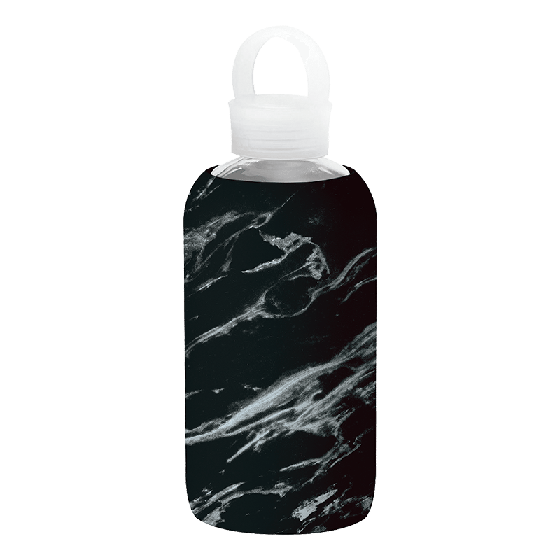 Glass Bottle With Full Silicone Sleeve