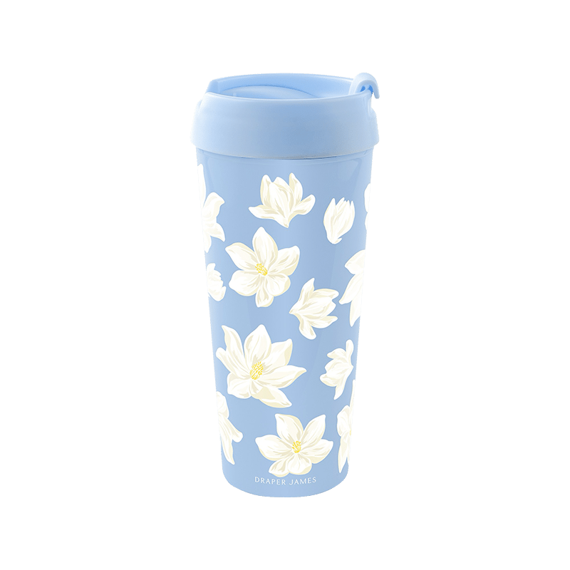 Thermal Mug, Light Blue Magnolia