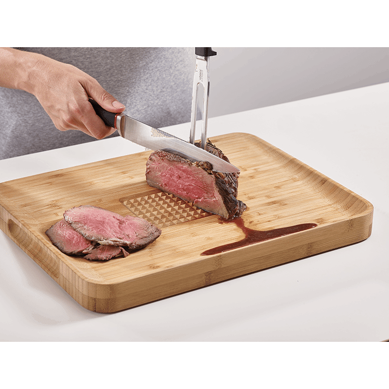Cut & Carve Bamboo Cutting Board