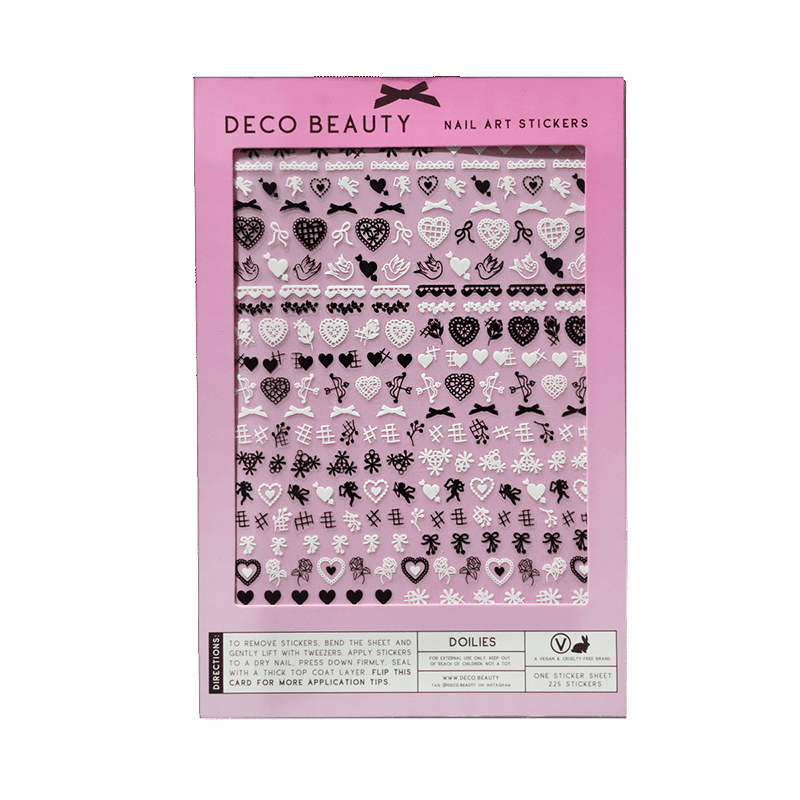 Doilies Nail Stickers